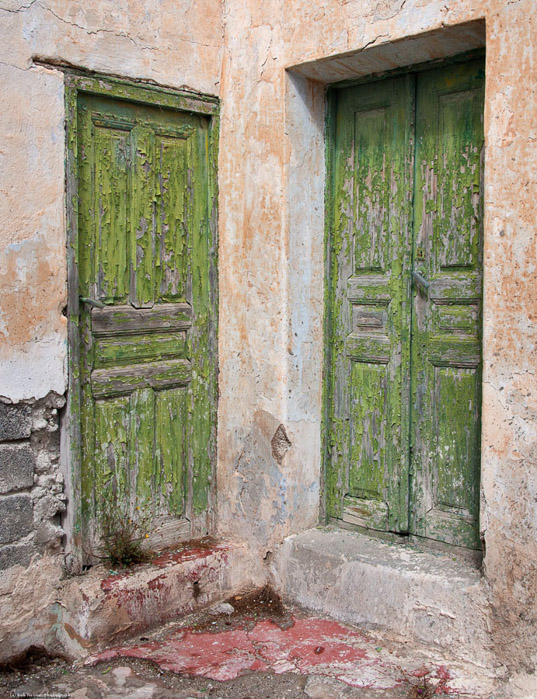 Green Doors Megalochori Color 1093