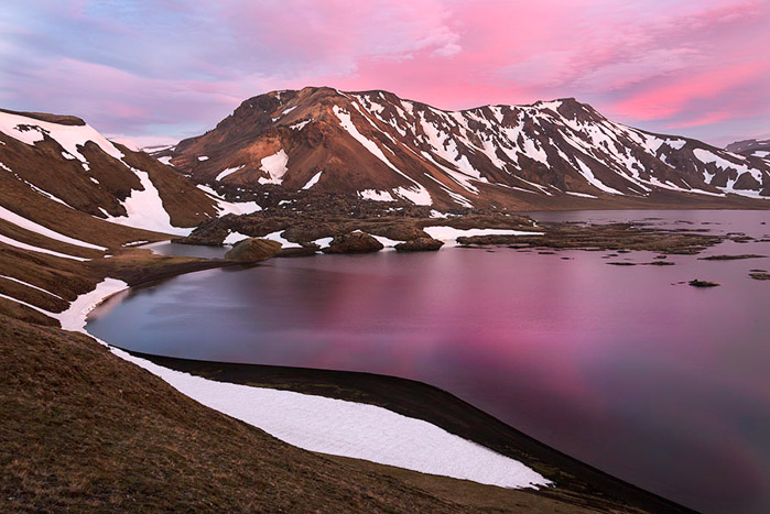 Frostakjoahals Ridge Iceland Color 1225