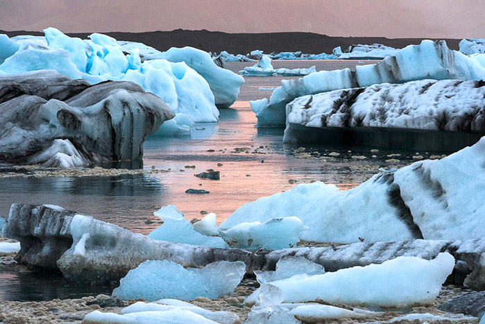 Jokulsarlon Glacier Lagoon Iceland Color 2050