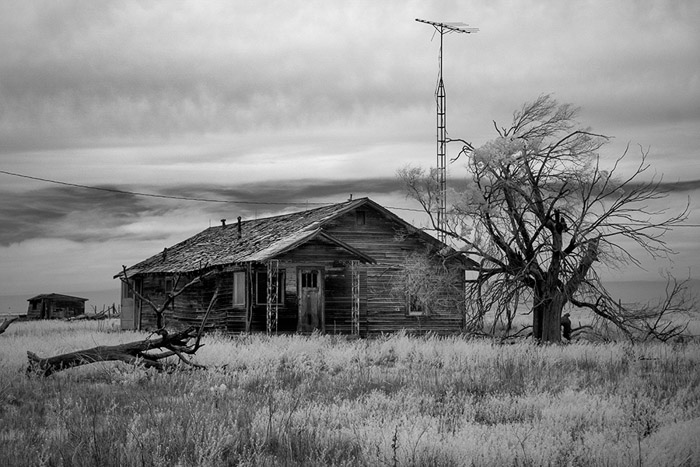 Abandoned Homestead IR 0350