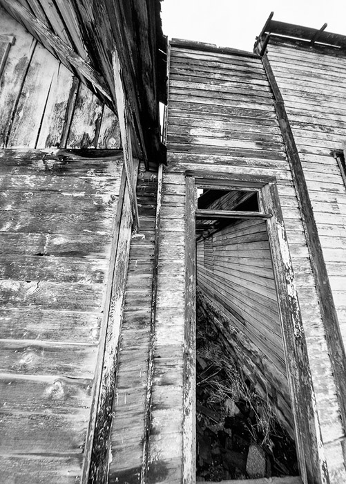 Thompson Springs Building 8mm BW 0780
