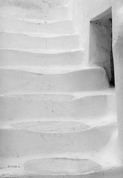 Stairs Mykonos BW 1546