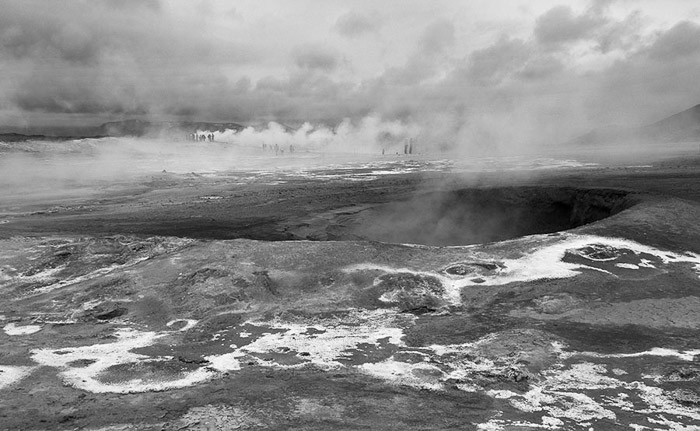 Namafjall Geothermal Iceland BW 3242
