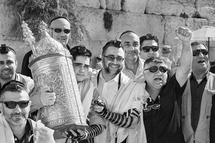Bar Mitzvah Celebration BW 4978