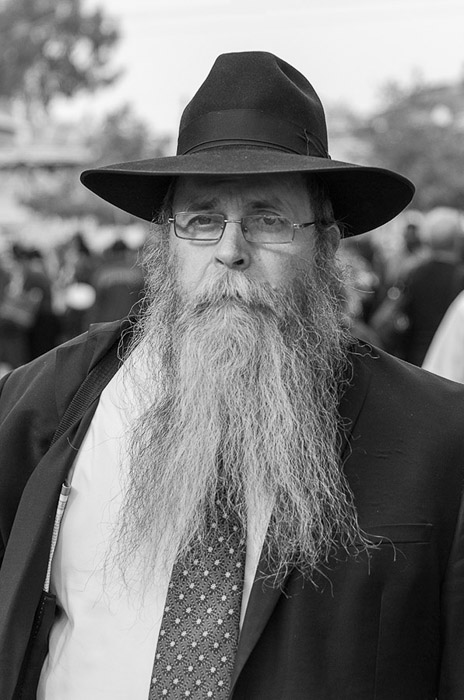 Man With Beard BW 5091