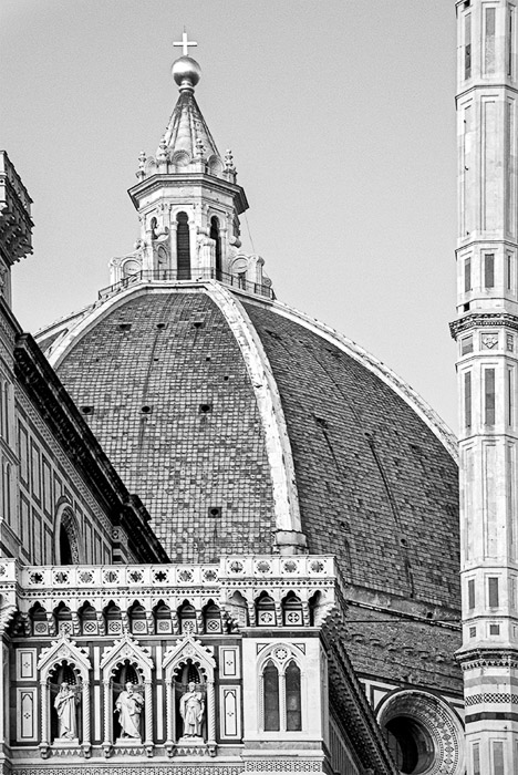 Florence Duomo BW 4521