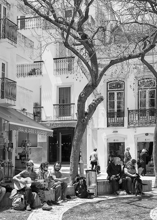 Lagos Portugal BW 9196