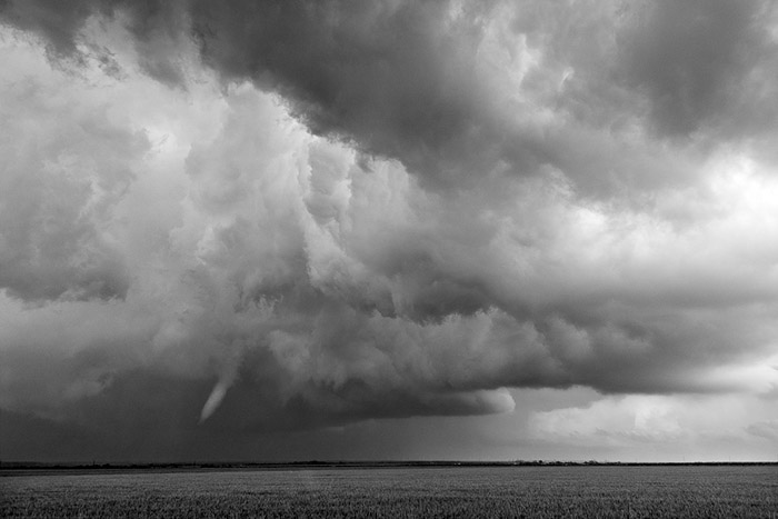 Storm Chasing BW 0535