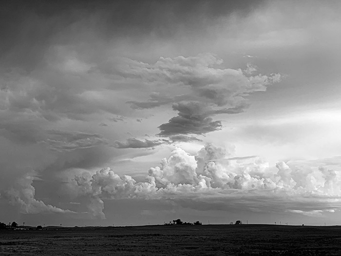 Storm Chasing BW 3930