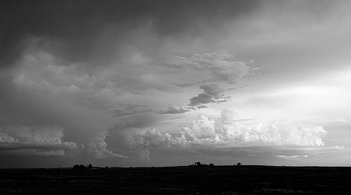 Storm Chasing BW 4079