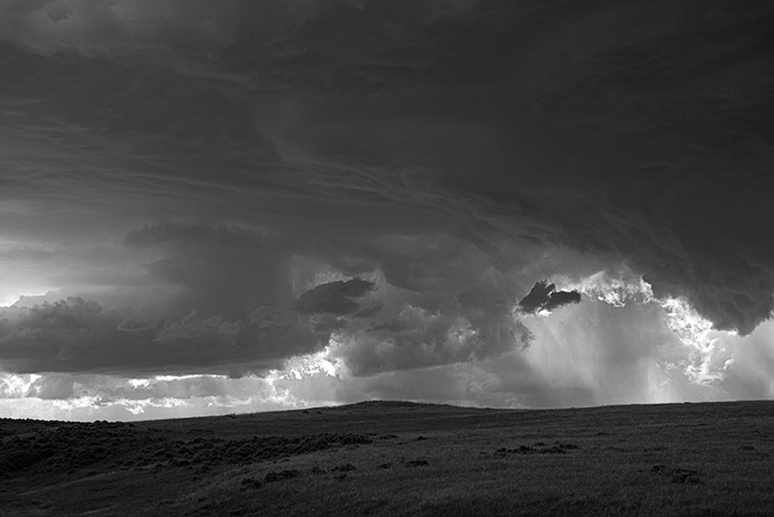 Storm Chasing BW 4359