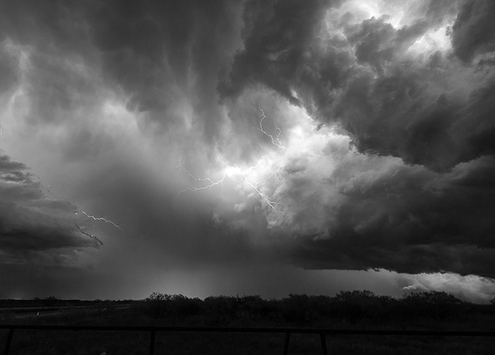 Storm Chasing BW 5139