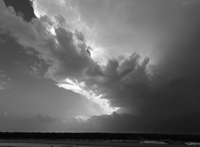 Storm Chasing BW 5170