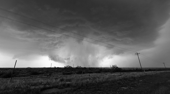 Storm Chasing BW 5298