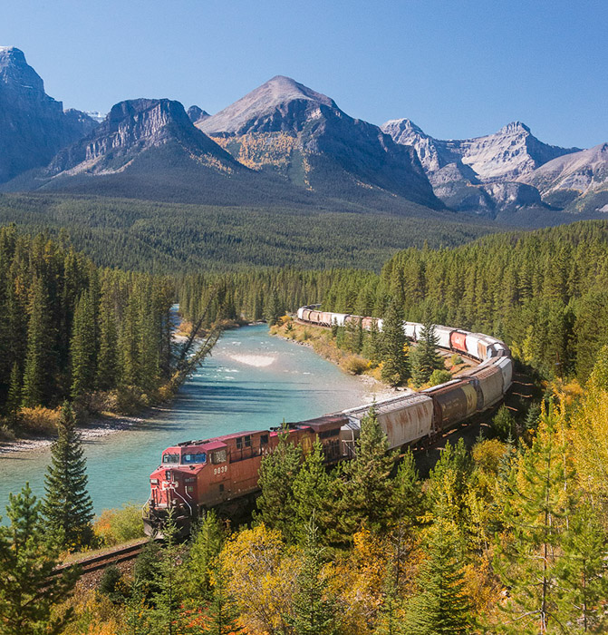 Canadian Pacific Railroad Color 3834