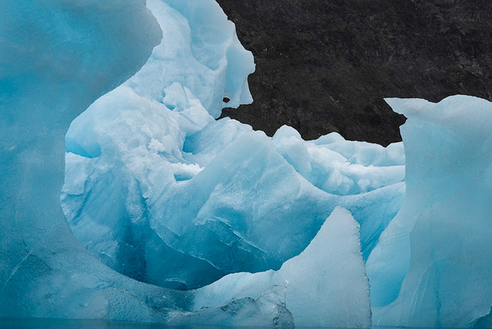 Blue Iceberg Detail Greenland Color 7041