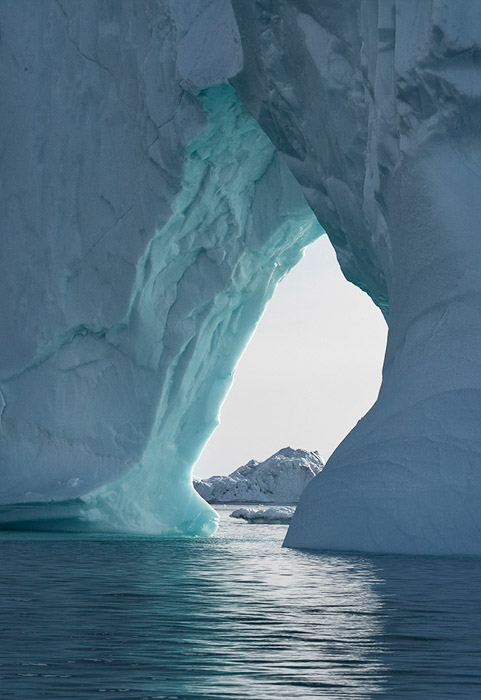 Iceberg Hole Greenland Color 7413