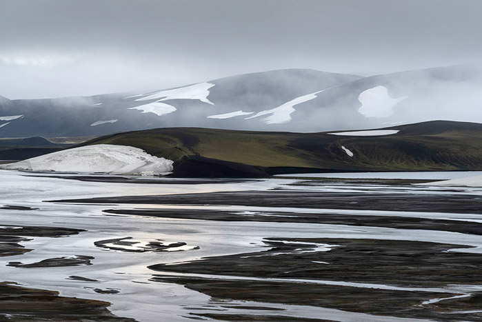 Svartikrokur Flood Plain Iceland Color 1474