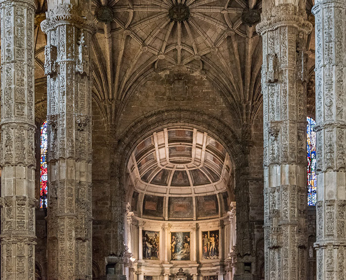 Church Interior Lisbon Color 8583