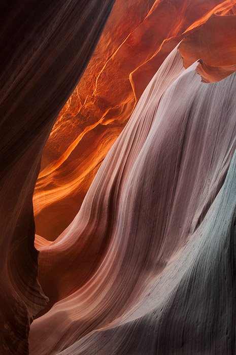 Lower Antelope Canyone Color 2199