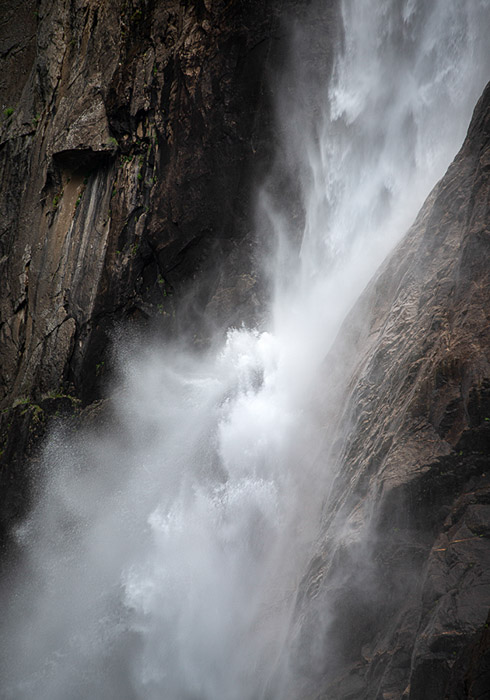 Lower Yosemite Falls Color 1018